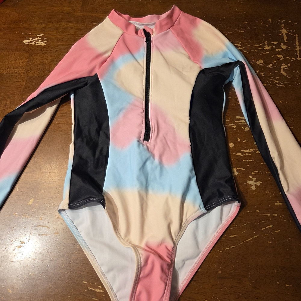 Kids Shein Tween Long Sleeve One Piece